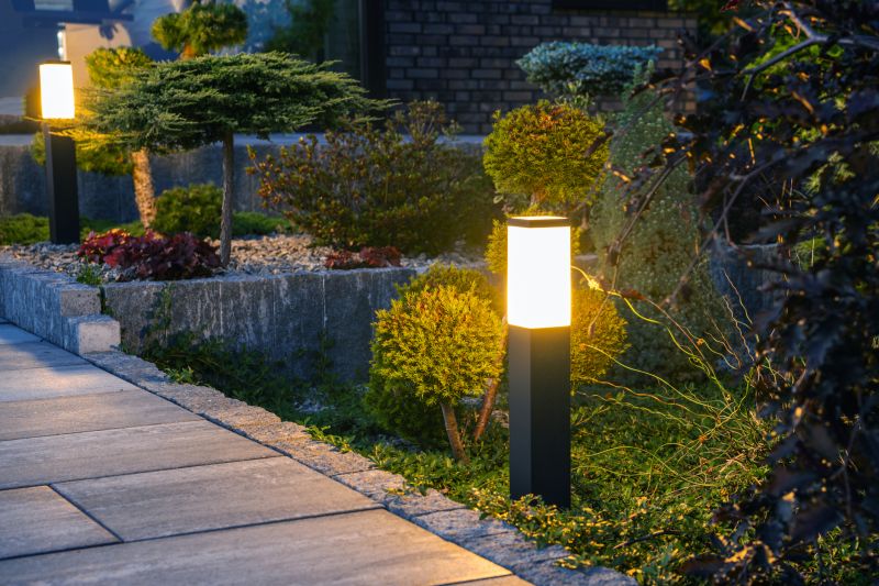 Garden Lighting Installation detail