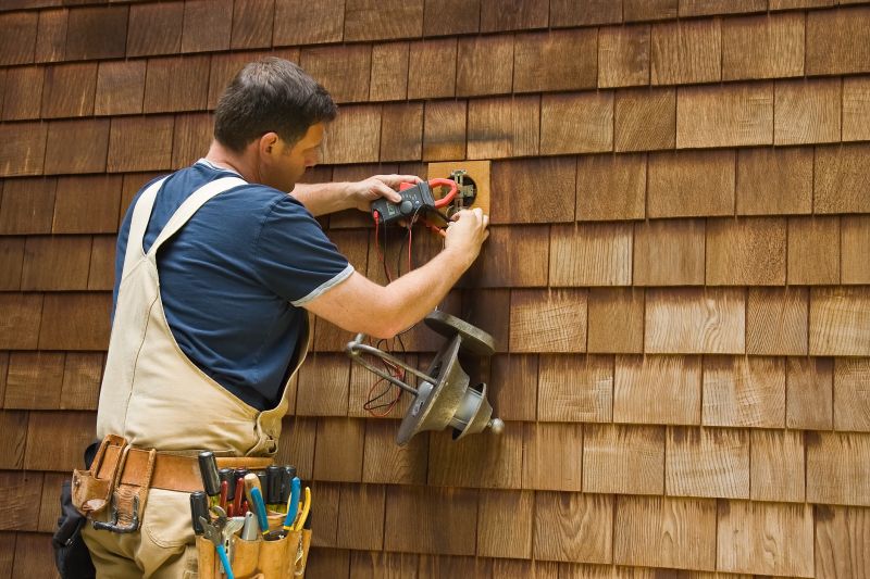 Outdoor Lighting Installation detail