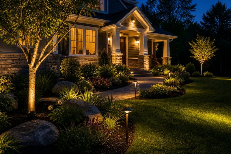 Landscape Lighting Installation in Utah County, UT